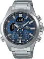 Casio ECB-30D-2AEF Herrenuhr Kalender, Stoppfunktion Chronographen Quarzuhren