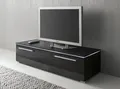 Lowboard HÖLTKEMEYER "Line TV-Board, TV-Schrank", schwarz, Sideboards, Lowboard, Breite 120 cm