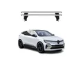 OMAC Dachträger Dachträger für Renault Megane E-Tech 2021-2025 Alu Grau 2tlg (2-St), Wasserbeständig,Abnehmbar,Multifunktional,Leichtgewichtig