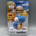 amiibo - Yoshi's Wolly World - Woll-Yoshi - Hellblau - NEU