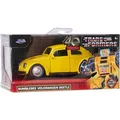 JADA Spielzeug-Auto Modellauto Hollywood Transformers Bumblebee VW Beetle 1:32 253112012
