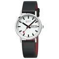 Mondaine Uni Uhr Classic Armbanduhr 36 mm A667.30314.11SBBV Leder
