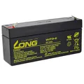 LONG Bleiakku WP3-6 6V 3Ah