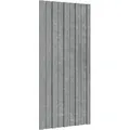 Dachpaneel 12 Pcs Silber 100 X 45 Cm Verzinkter Stahl Vidaxl