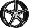 Axxion AX7 schwarz hochglanzpoliert 10.5x20 ET15 - LK5/112 ML66.6 Alufelge schwarz