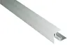 Kovalex Seitenabschluss Alu 250 x 5,9 x 4,5 cm silber inkl. Befestigung
