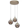 Neuhaus PURE LED-Pendelleuchte E-Infinity Metall Braun Bronze