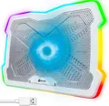 Ultimate Laptop Kühler + NEU 2024 + Gaming Laptop Cooling Pad + Stabiler RGB ...
