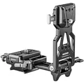 NEEWER V Mount Batterieplatte mit Arca Typ Schnellverschlussplatte, Klappbarer V Lock Montageadapter für NEEWER PS099E, kompatibel mit Kamera Cages Video Rigs und DJI RS4/RS3 Gimbal, PS015 PRO