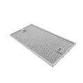 AllSpares Metall-Fettfilter 403x208mm 434107 / 00434107 (hinten)