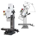Optimum 3338116 OTPImill BF 16Vario Kleine Bohr-Fräsmaschine