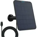 Reolink Solarpanel 2 für akkubetriebene Reolink Überwachungskameras (schwarz) - Schwarz