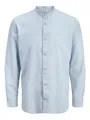 Jjesummer Linen Blend Band Shirt L/S Sn