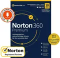 NORTON 360 Premium 2026 10 Geräte 1 Jahr  Internet Security  KEIN ABO