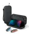 Belkin Gaming Tasche für Nintendo Switch 2, Leichtes Hartschalen-Case mit Weichem Innenfutter, AirTag-Fach, 12 Fächer für Game-Karten – Anthrazit