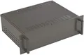 RS PRO 19 Zoll Rack Gehäuse 3U Schwarz, 482,6 mm x 425mm x 132,6 mm