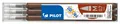 Pilot BLS-FR7-BN-S3 Tintenrollermine BLS-FR7-S3 - 0,4 mm, braun, Set à 3 Stück