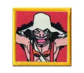 One Piece Aufnäher Bügelbild, Aufbügler, Applikationen, Patches, Flicken, zum aufbügeln, Polyester, Comercial Mercera One Piece Usopp - Größe: 6,5 x 6,5 cm