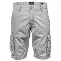 Amaci&Sons Cargoshorts SAUGET Cargoshorts Herren Bermuda Short Hose Regular Fit grau W31