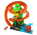Mattel® Autorennbahn Hot Wheels City T Rex Schlacht
