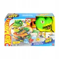 194735264186 Hot Wheels. JBM73 City. Zakręcony tor. Remiza T-Rexa Hot Wheels