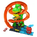 HOT WHEELS JBM73 CITY T-REX-SCHLACHT Spielset Mehrfarbig