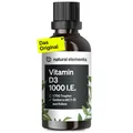 natural elements Vitamin D3 Tropfen – 1000 I.E. pro Tagesdosis - 50 ml