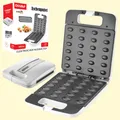 Nussbäcker 24 Nüsse Waffeleisen Oreschniza Nutmaker Nutwaffel Nutmaker weiss
