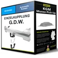 Abnehmbare Anhängerkupplung für KGM Musso Pick-Up 23- Typ XAE, O100 G.D.W. NEU