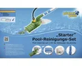 Starter Pool Reinigungsset mit Bodensauger-Kescher-Reinigungsschwamm-Thermometer