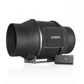 AC Infinity CLOUDLINE PRO S6 – Leises Inline-Lüftersystem 150 mm mit Drehzahlregler, EC-Motor, für Grow-Zelte und Hydroponik