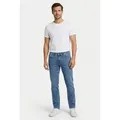 BOSS ORANGE Slim-fit-Jeans DELAWARE BO mit BOSS Leder-Badge blau 38
