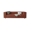 S-STYLE Einzelsofa  Oskar ¦ rot ¦ Maße (cm): B: 175 H: 65