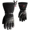 Lenz Heat Glove 6.0 Finger-Cap, Handschuhe beheizbar Damen - Schwarz/Dunkelgrau - L