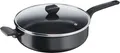 Tefal B5553733 Easy Cook & Clean Schmorpfanne 28 cm, Antihaftbeschichtung Küche