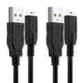 2x USB Datenkabel Panasonic Lumix DMC-FZ38