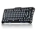 GravaStar Mercury K1 Mechanische Tastatur mit Aluminiumrahmen, 75% Wireless Gaming QWERTY US, PBT-Tastenkappen, 8000mAh