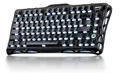 GravaStar Mercury K1 Mechanische Tastatur mit Aluminiumrahmen, 75% Wireless Gaming Tastatur Hot Swap Custom Keyboard mit Knopf,Gasket,RGB Tri-Mode Tastatur,PBT-Tastenkappen, 8000mAh - Schwarzer Dunst