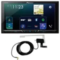 Pioneer SPH-DA230DABAN inkl. DAB Antenne, 7" 2DIN Mediareceiver mit Apple CarPlay, Android Auto, DAB+ und Bluetooth