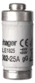 HAGER LE1825 - Sicherungseinsatz D02 E18 25A 400V gG mit Kennmelder