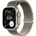 Apple Watch Ultra 3 5G 49 mm Natur Milanaise Armband M