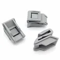 VVO Fasteners- Grau Kunststoff-Clips. Heckstoßfänger und Zierleistenbefestigung. Kompatibel mit einigen Nissan Qashqai, (Packung mit 5 Clips)