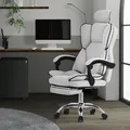 Ergonomischer Bürostuhl höhenverstellbar Chefsessel Drehstuhl mit Kopfstütze