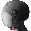 GMS-Moto Gelato Sesame, Jethelm - Schwarz - S