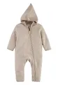 hessnatur Fleece-Overall Mädchen und Jungen Unisex aus Reiner Bio-Baumwolle | nachhaltig und fair hergestellt (Fair Wear Foundation)