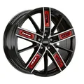 RONAL RONAL R67 RED RIGHT jetblack-frontkopiert 8.0Jx18 5x112 ET40 3000142424
