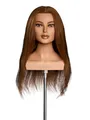 Frisierkopf Clare - L'IMAGE - mit ca. 50 cm Echthaar, mit Wimpern