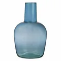 Ecoglassworks Flaschenvase Garrafa Holandesa Dekovase, Blumenvase, Blue, 30 cm