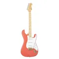 Fender 1955 DLX Closet Classic Faded Aged Fiesta Red - Custom E-Gitarre