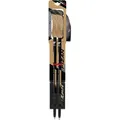 FIZAN Trekkingstöcke Compact 4  (ausziehbar 51cm - 125cm) beige